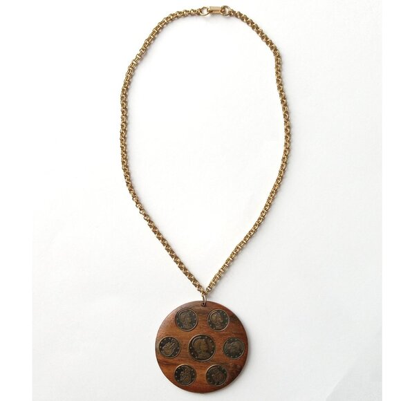 Vintage Coin Necklace - Picture 2 of 14